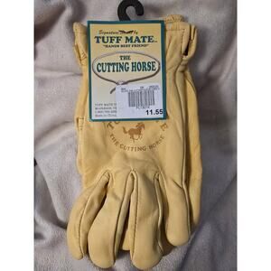 Tuff Mate Gloves Lined PL1308-M Cutting Horse Glove Size 8 Women's/Medium